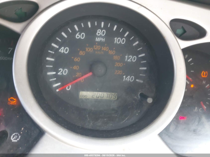 2006 Toyota Highlander VIN JTEGD21AX60146965 IAAI salvage auction — NORMAL WEAR, Clear (Pennsylvania), sold $1,125 on 2026-07-17 (photo 7)