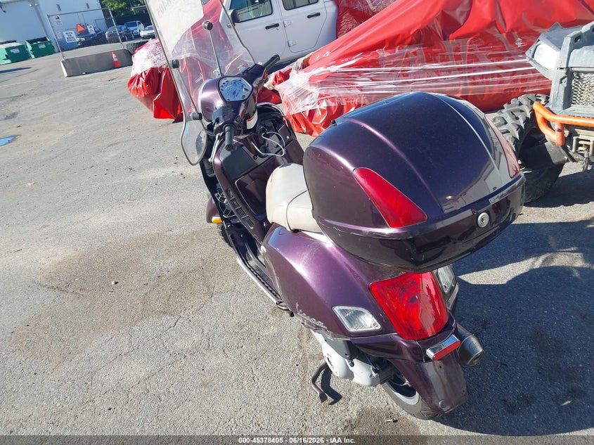 2007 Vespa Granturismo VIN ZAPM319K175008266 IAAI salvage auction — FRONT END, Mv-907A (New York), sold $25 on 2026-07-22 (photo 3)