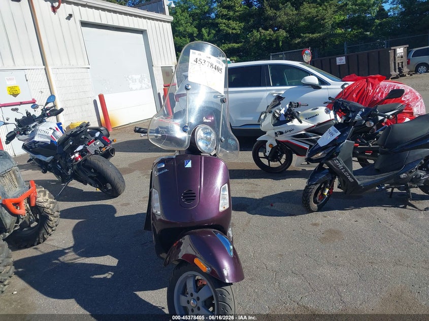 2007 Vespa Granturismo VIN ZAPM319K175008266 IAAI salvage auction — FRONT END, Mv-907A (New York), sold $25 on 2026-07-22 (photo 5)