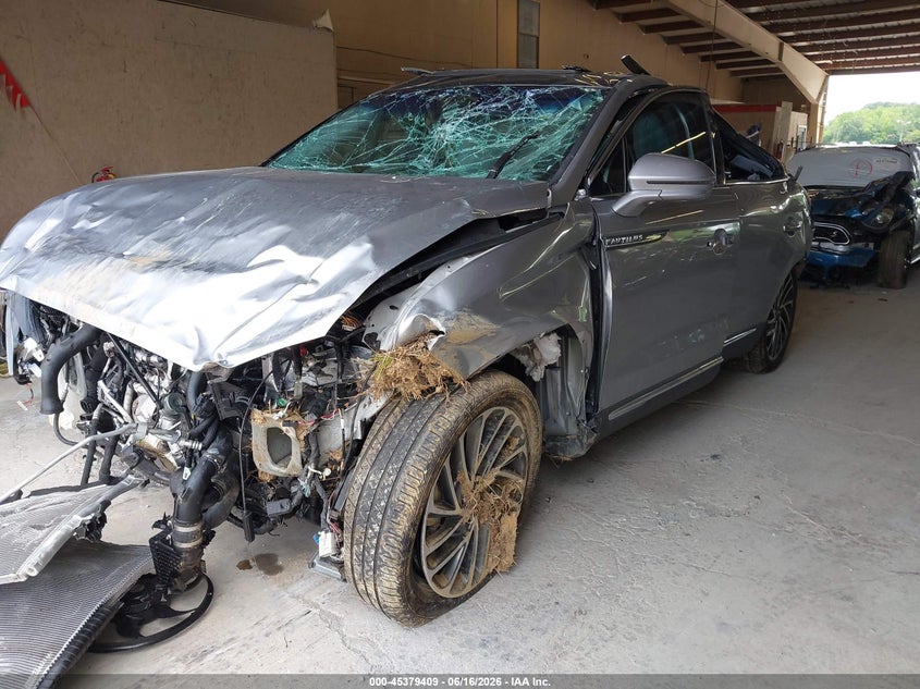 2020 Lincoln Nautilus VIN 2LMPJ8KP2LBL24655 IAAI salvage auction — ROLLOVER, Non-Repairable (Tennessee), sold $350 on 2026-07-10 (photo 2)