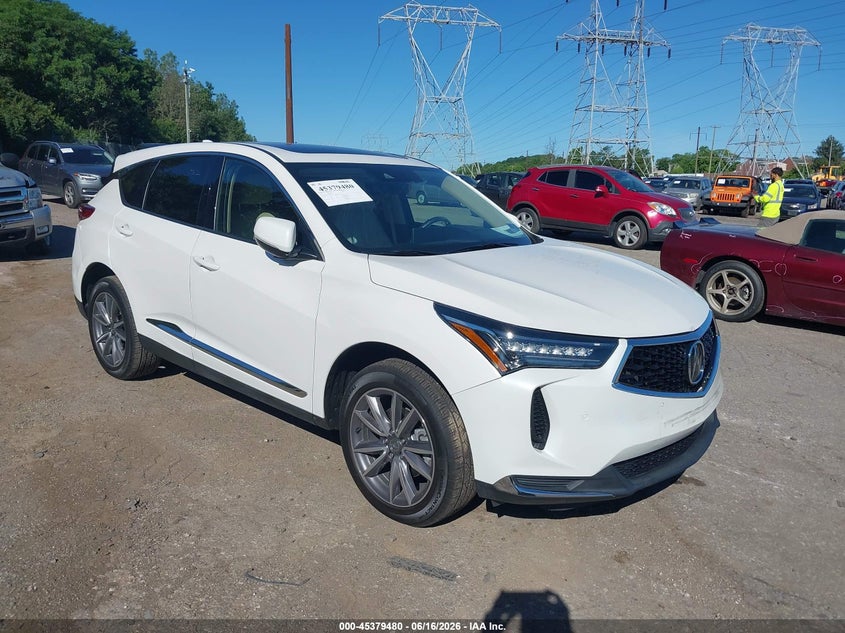 2023 Acura Rdx VIN 5J8TC2H57PL012270 IAAI salvage auction — REAR END, Salvage (Pennsylvania), sold $15,900 on 2026-07-24 (photo 1)