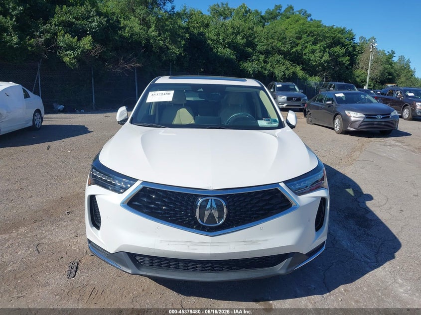 2023 Acura Rdx VIN 5J8TC2H57PL012270 IAAI salvage auction — REAR END, Salvage (Pennsylvania), sold $15,900 on 2026-07-24 (photo 6)
