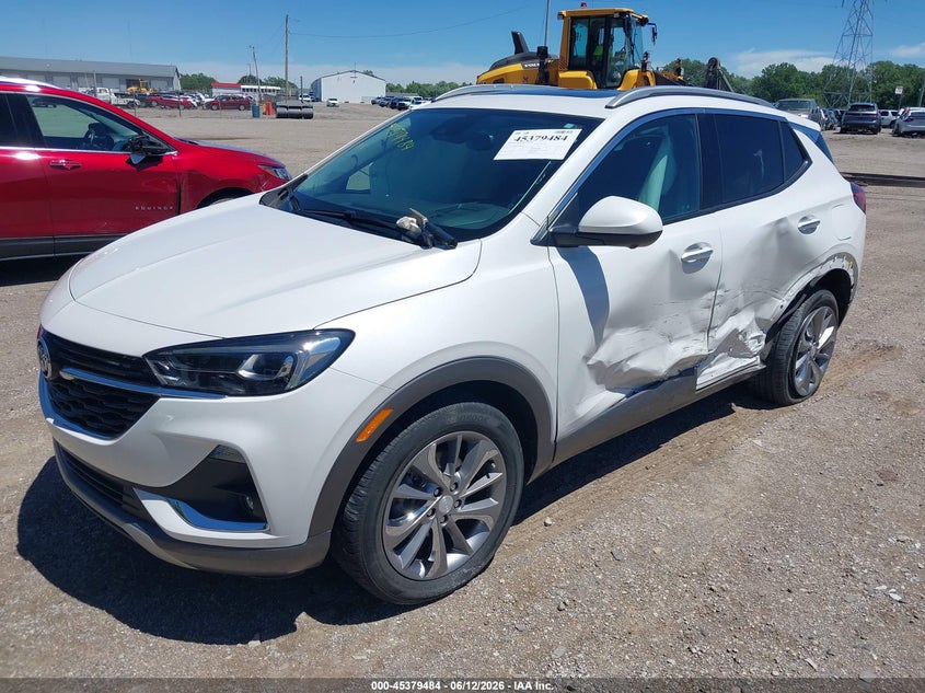 2021 Buick Encore gx VIN KL4MMGSL4MB049423 IAAI salvage auction — LEFT SIDE, Salvage (Indiana), sold $3,700 on 2026-07-08 (photo 2)