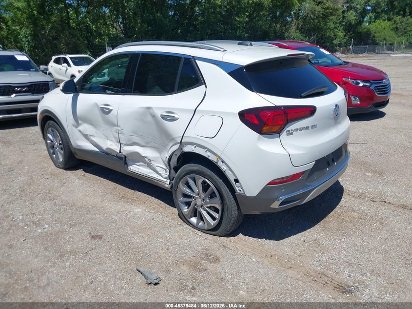 2021 Buick Encore gx VIN KL4MMGSL4MB049423 IAAI salvage auction — LEFT SIDE, Salvage (Indiana), sold $3,700 on 2026-07-08 (photo 3)