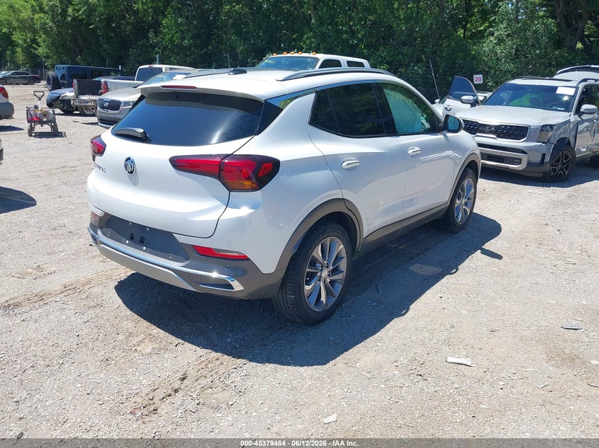 2021 Buick Encore gx VIN KL4MMGSL4MB049423 IAAI salvage auction — LEFT SIDE, Salvage (Indiana), sold $3,700 on 2026-07-08 (photo 4)