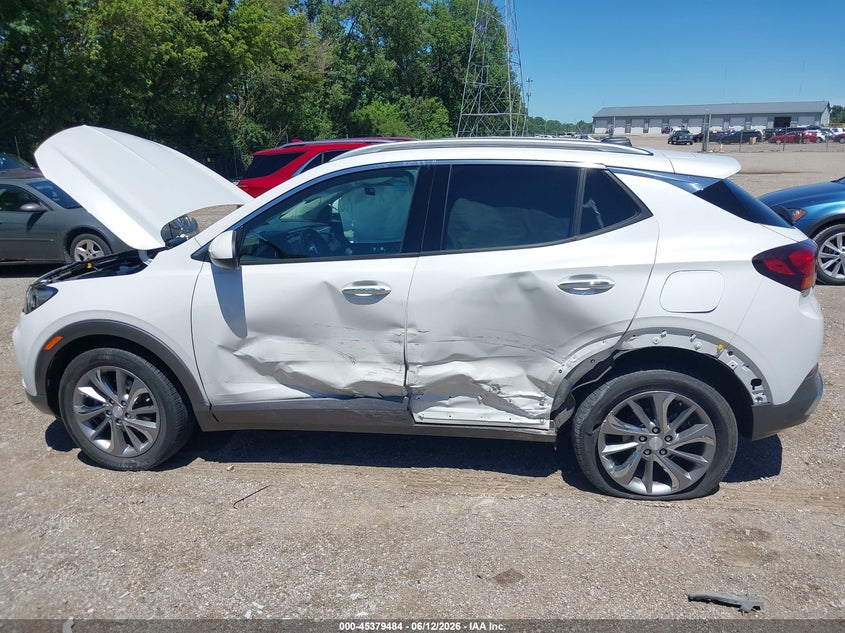 2021 Buick Encore gx VIN KL4MMGSL4MB049423 IAAI salvage auction — LEFT SIDE, Salvage (Indiana), sold $3,700 on 2026-07-08 (photo 6)