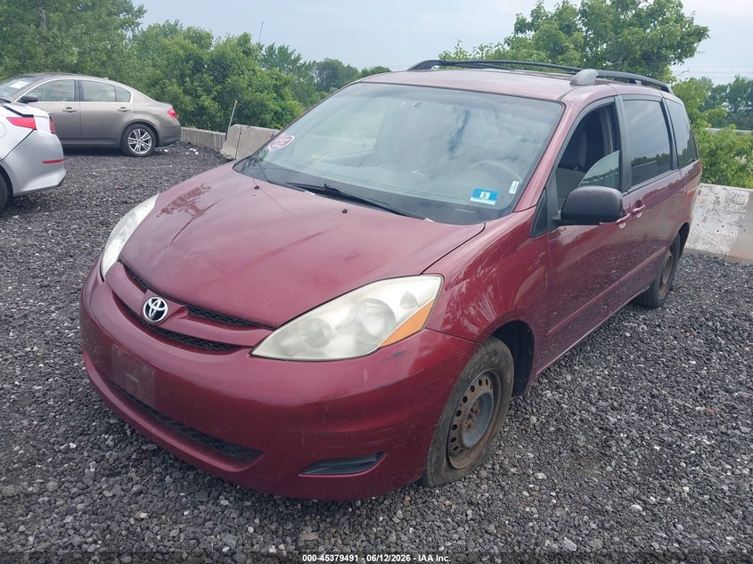 2009 Toyota Sienna VIN 5TDZK23C69S254616 IAAI salvage auction — NORMAL WEAR, Clear (New Jersey), sold $875 on 2026-07-14 (photo 6)