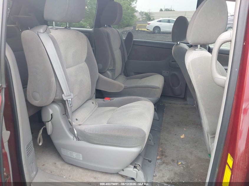 2009 Toyota Sienna VIN 5TDZK23C69S254616 IAAI salvage auction — NORMAL WEAR, Clear (New Jersey), sold $875 on 2026-07-14 (photo 8)