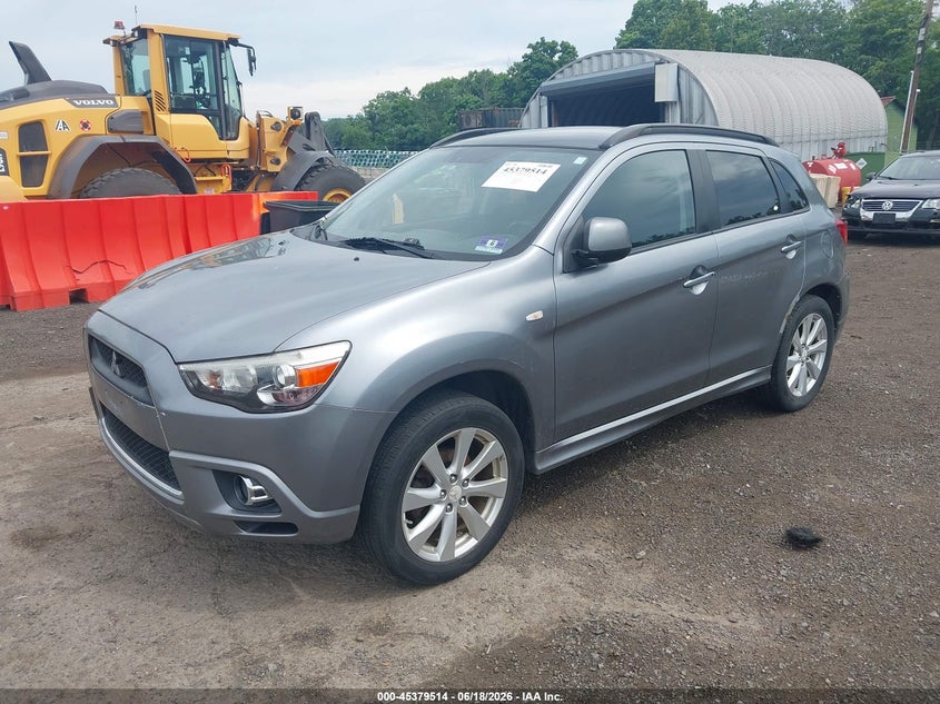 2012 Mitsubishi Outlander sport VIN JA4AR4AU0CZ003736 IAAI salvage auction — LEFT SIDE, Clear (New Jersey), sold $775 on 2026-07-24 (photo 2)