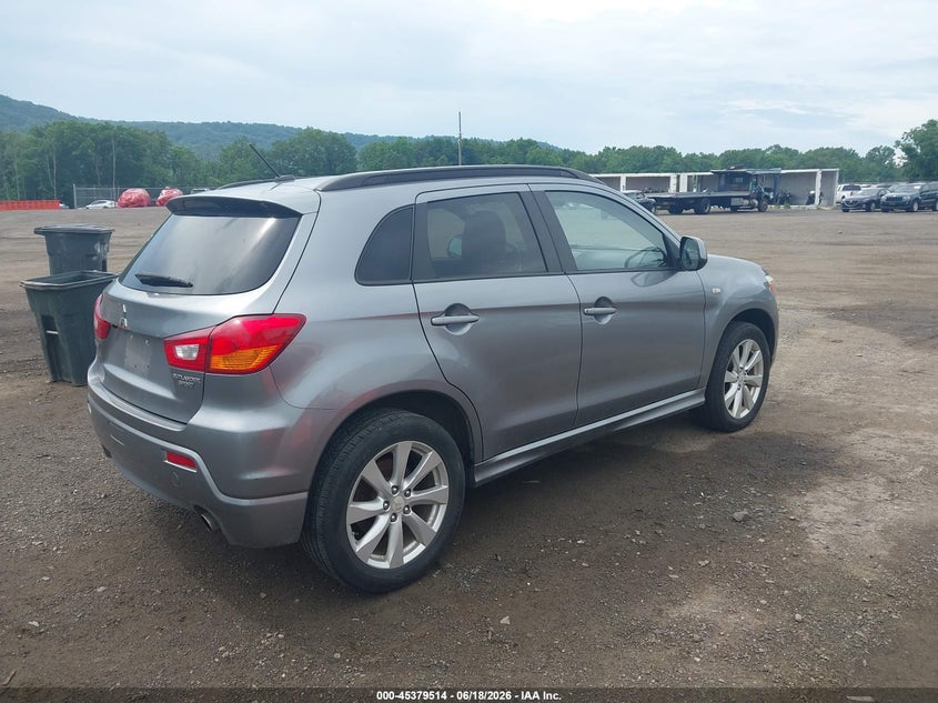 2012 Mitsubishi Outlander sport VIN JA4AR4AU0CZ003736 IAAI salvage auction — LEFT SIDE, Clear (New Jersey), sold $775 on 2026-07-24 (photo 4)