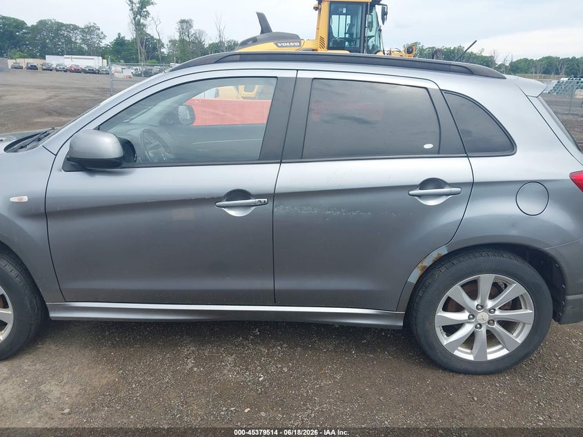 2012 Mitsubishi Outlander sport VIN JA4AR4AU0CZ003736 IAAI salvage auction — LEFT SIDE, Clear (New Jersey), sold $775 on 2026-07-24 (photo 6)