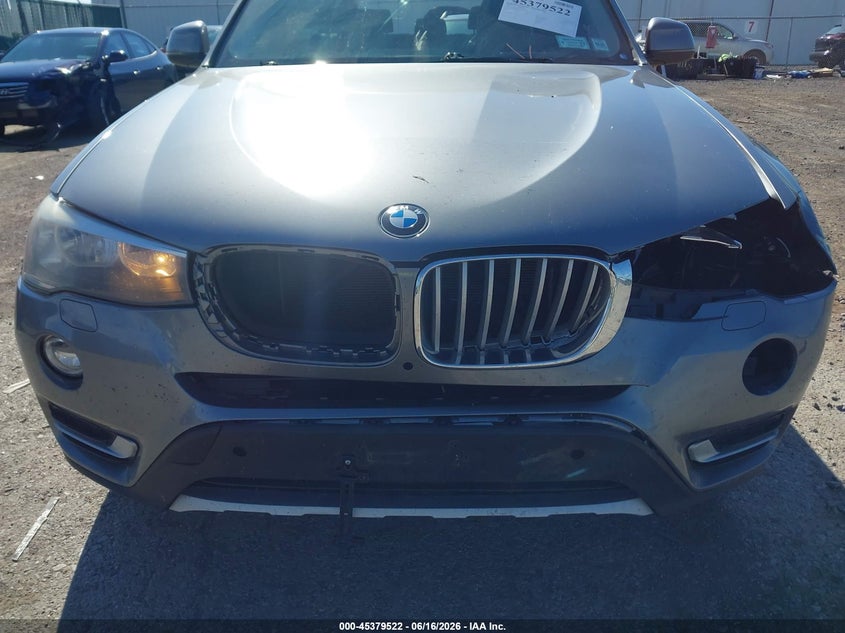 2017 BMW X3 VIN 5UXWX9C53H0D96200 IAAI salvage auction — FRONT END, Mv-907A (New York), sold $3,175 on 2026-07-14 (photo 6)