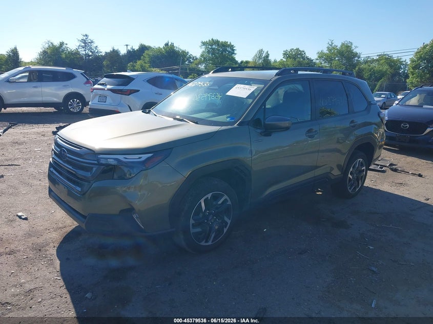 2026 Subaru Forester VIN 4S4SLSE76T3072188 IAAI salvage auction — RIGHT SIDE, Salvage Title, sold $10,100 on 2026-07-28 (photo 2)