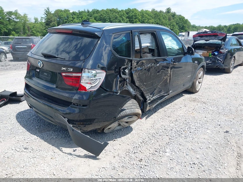2017 BMW X3 VIN 5UXWX9C38H0W67716 IAAI salvage auction — RIGHT SIDE, Mv-907A (New York), sold $1,650 on 2026-07-21 (photo 4)