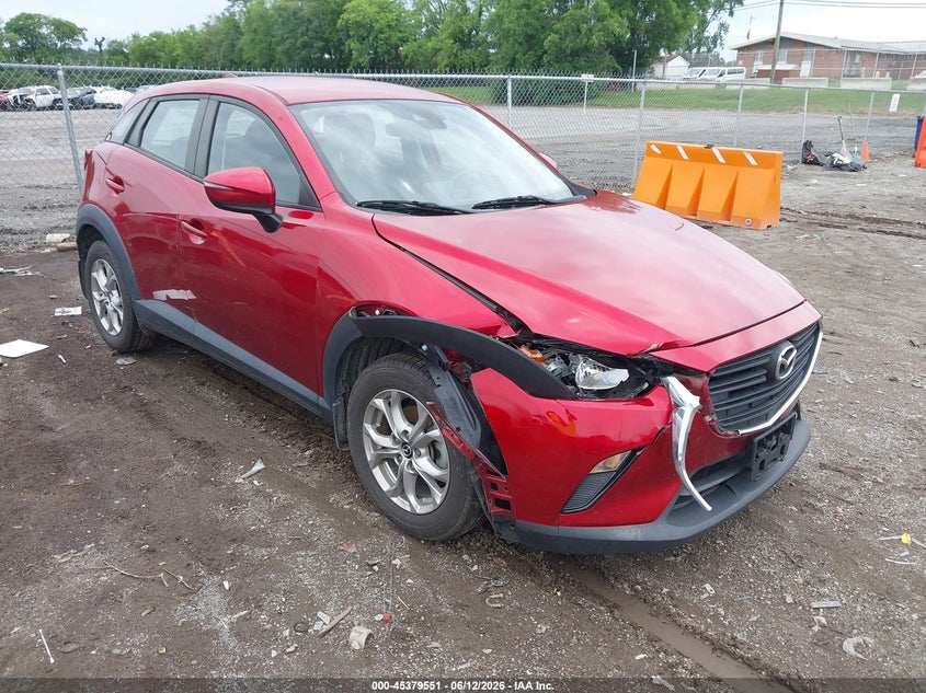 2019 Mazda Cx-3 VIN JM1DKDB77K1444082 IAAI salvage auction — RIGHT FRONT, Salvage (Tennessee), sold $3,400 on 2026-07-09 (photo 1)