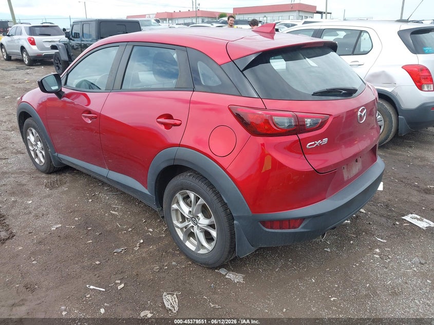 2019 Mazda Cx-3 VIN JM1DKDB77K1444082 IAAI salvage auction — RIGHT FRONT, Salvage (Tennessee), sold $3,400 on 2026-07-09 (photo 3)