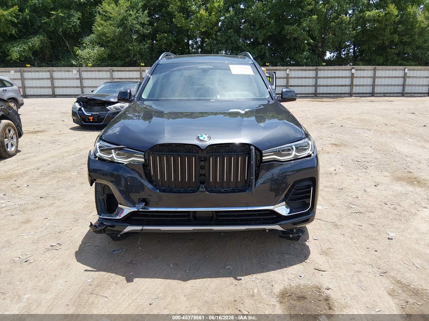 2021 BMW X7 VIN 5UXCW2C09M9H37025 IAAI salvage auction — FRONT END, Salvage (Tennessee), sold $21,800 on 2026-07-09 (photo 6)