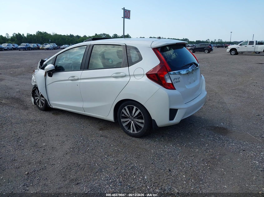 2016 Honda Fit VIN JHMGK5H78GX025607 IAAI salvage auction — FRONT END, Rebuildable (Florida), sold $1,125 on 2026-07-14 (photo 3)