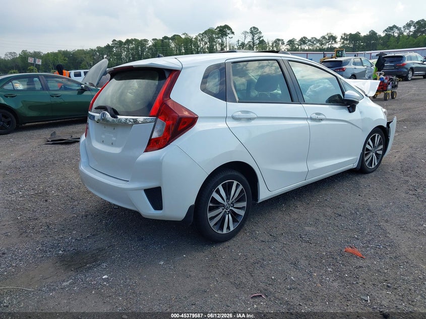 2016 Honda Fit VIN JHMGK5H78GX025607 IAAI salvage auction — FRONT END, Rebuildable (Florida), sold $1,125 on 2026-07-14 (photo 4)