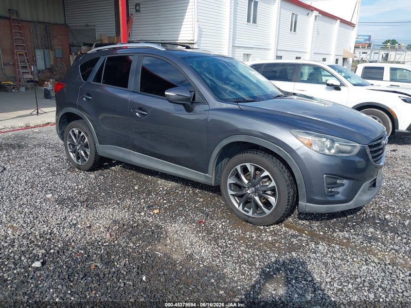 2016 Mazda Cx-5 VIN JM3KE4DY7G0799455 IAAI salvage auction — REAR END, Salvage (North Carolina), sold $2,700 on 2026-07-31 (photo 1)