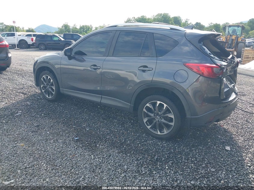 2016 Mazda Cx-5 VIN JM3KE4DY7G0799455 IAAI salvage auction — REAR END, Salvage (North Carolina), sold $2,700 on 2026-07-31 (photo 3)