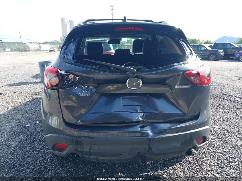 2016 Mazda Cx-5 VIN JM3KE4DY7G0799455 IAAI salvage auction — REAR END, Salvage (North Carolina), sold $2,700 on 2026-07-31 (photo 6)