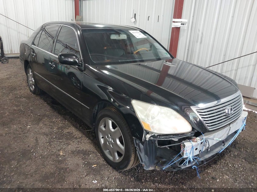 2005 Lexus Ls VIN JTHBN36F250175489 IAAI salvage auction — LEFT SIDE, Clear (Virginia), sold $700 on 2026-07-23 (photo 1)
