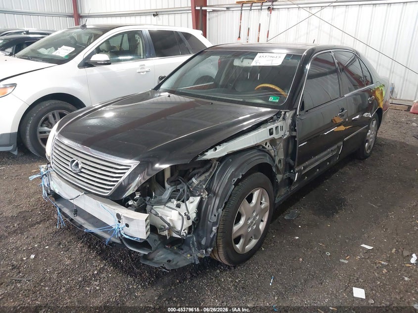 2005 Lexus Ls VIN JTHBN36F250175489 IAAI salvage auction — LEFT SIDE, Clear (Virginia), sold $700 on 2026-07-23 (photo 2)