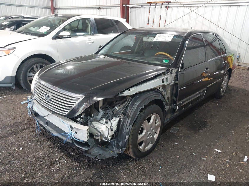 2005 Lexus Ls VIN JTHBN36F250175489 IAAI salvage auction — LEFT SIDE, Clear (Virginia), sold $700 on 2026-07-23 (photo 6)