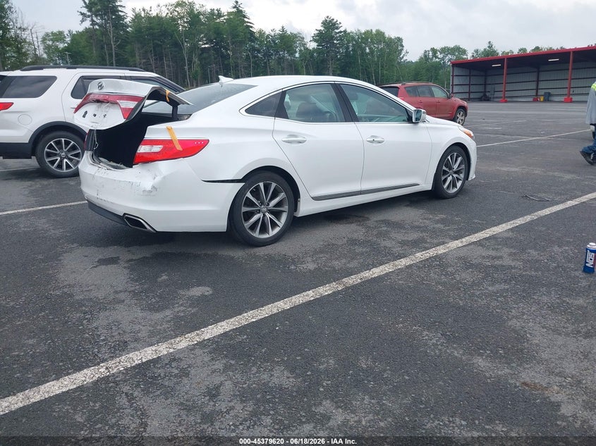 2015 Hyundai Azera VIN KMHFH4JG7FA434064 IAAI salvage auction — REAR END, Mv-907A (New York), sold $875 on 2026-07-23 (photo 4)