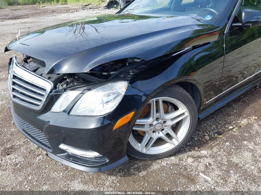 2013 Mercedes-benz E-klasse VIN WDDHF8JB5DA764674 IAAI salvage auction — FRONT END, Clear (Michigan), sold $2,275 on 2026-07-30 (photo 6)
