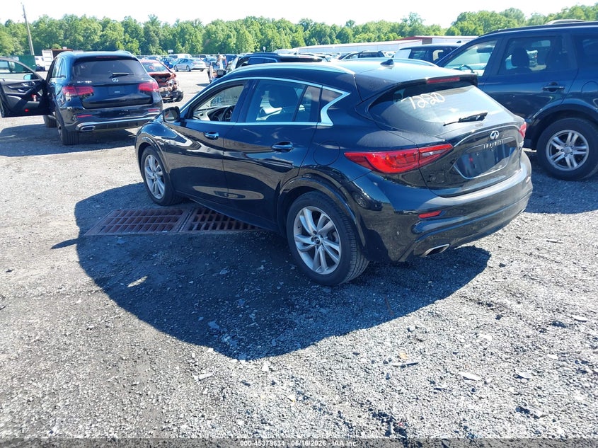 2019 Infiniti Qx30 VIN SJKCH5CP6KA007220 IAAI salvage auction — RIGHT FRONT, Salvage - Greater Than 75% (Maryland), sold $1,700 on 2026-07-13 (photo 3)