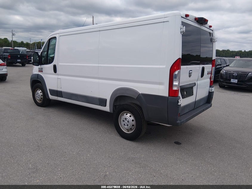 2018 Ram Promaster 1500 VIN 3C6TRVAG9JE138583 IAAI salvage auction — NORMAL WEAR, Sf97 (Maryland), sold $14,075 on 2026-08-18 (photo 3)