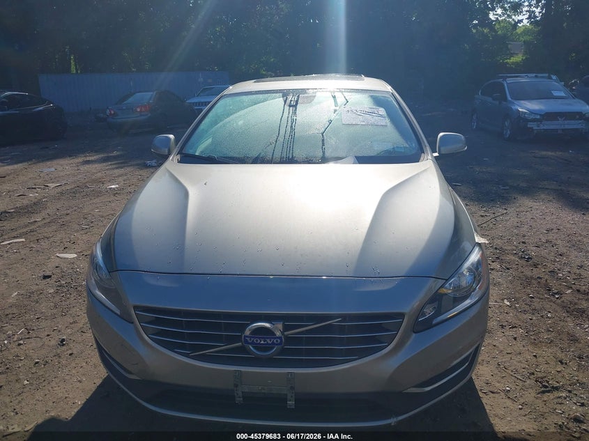 2016 Volvo S60 VIN YV1612TK3G2394487 IAAI salvage auction — UNDERCARRIAGE, Salvage Title, sold $125 on 2026-07-28 (photo 6)
