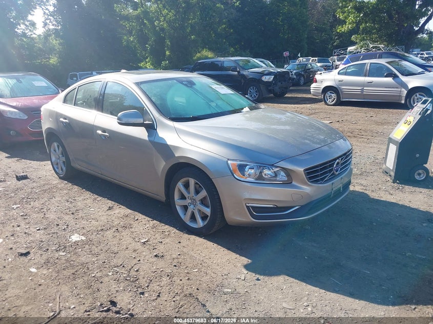 2016 Volvo S60 VIN YV1612TK3G2394487 IAAI salvage auction — UNDERCARRIAGE, Salvage Title, sold $125 on 2026-07-28 (photo 1)