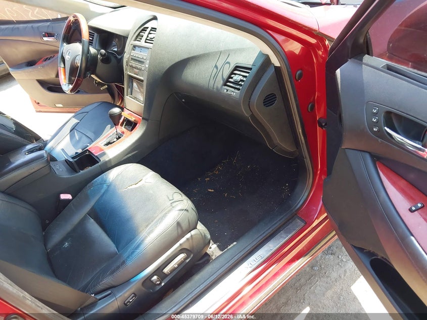 2009 Lexus Es 350 VIN JTHBJ46GX92300646 IAAI salvage auction — LEFT REAR, Clear (Virginia), sold $675 on 2026-07-10 (photo 5)