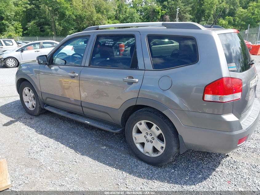 2009 Kia Borrego VIN KNDJJ741195025499 IAAI salvage auction — NORMAL WEAR, Clear (Tennessee), sold $175 on 2026-07-21 (photo 3)