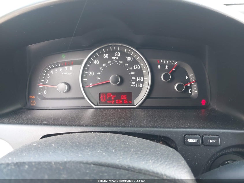 2009 Kia Borrego VIN KNDJJ741195025499 IAAI salvage auction — NORMAL WEAR, Clear (Tennessee), sold $175 on 2026-07-21 (photo 7)