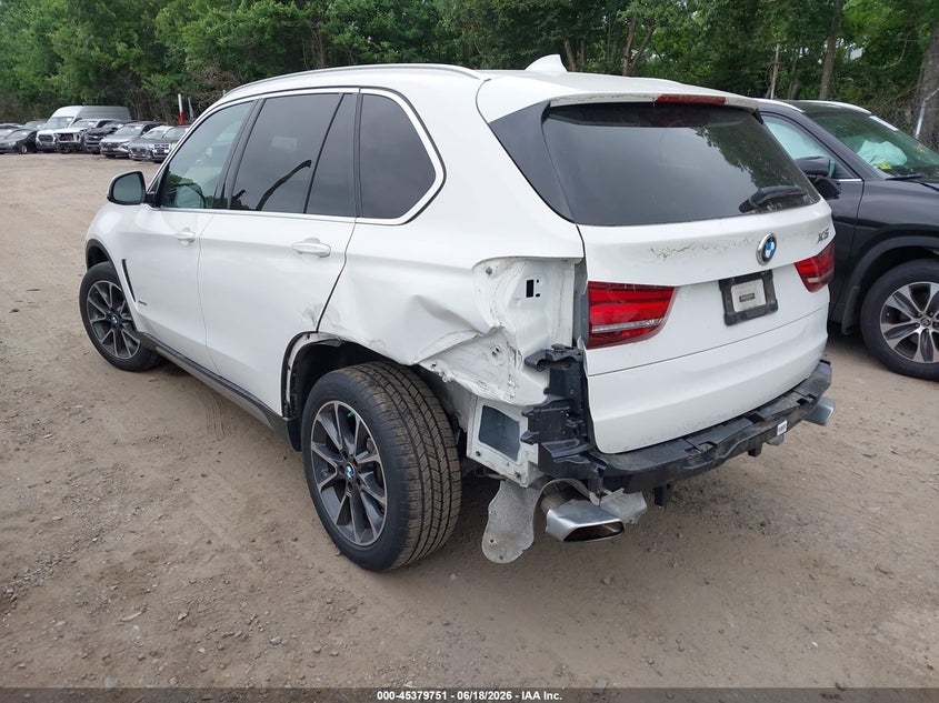 2018 BMW X5 VIN 5UXKR0C53JL075554 IAAI salvage auction — REAR END, Salvage (Rhode Island), sold $2,800 on 2026-07-28 (photo 3)