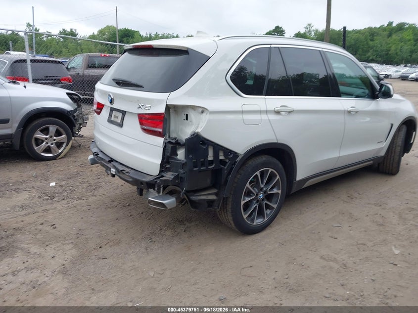 2018 BMW X5 VIN 5UXKR0C53JL075554 IAAI salvage auction — REAR END, Salvage (Rhode Island), sold $2,800 on 2026-07-28 (photo 4)