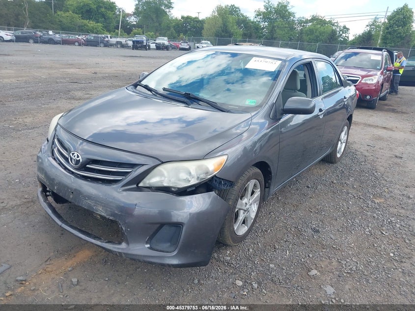 2013 Toyota Corolla VIN 5YFBU4EE2DP129815 IAAI salvage auction — FRONT END, Salvage Title, sold $1,600 on 2026-07-21 (photo 2)