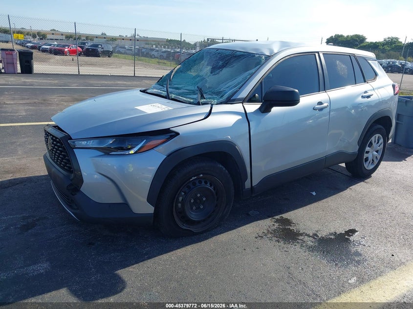 2023 Toyota Corolla cross VIN 7MUAAAAG3PV049743 IAAI salvage auction — LEFT & RIGHT, Salvage Title, sold $1,250 on 2026-07-30 (photo 2)