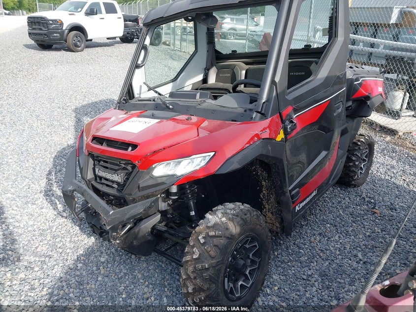2025 Kawasaki VIN JKAWFCD14SB503268 IAAI salvage auction — ALL OVER, Salvage Title, sold $2,050 on 2026-07-28 (photo 2)