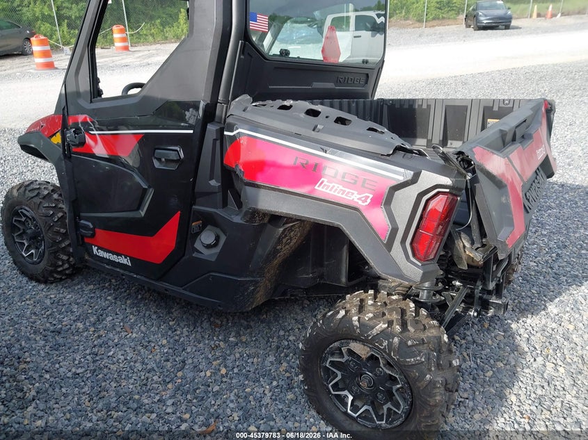 2025 Kawasaki VIN JKAWFCD14SB503268 IAAI salvage auction — ALL OVER, Salvage Title, sold $2,050 on 2026-07-28 (photo 3)