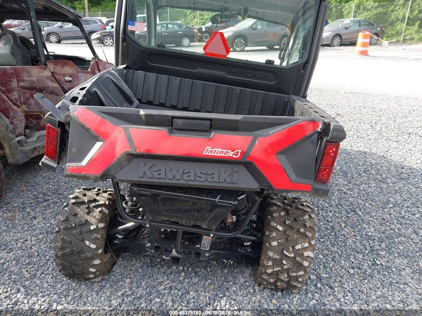 2025 Kawasaki VIN JKAWFCD14SB503268 IAAI salvage auction — ALL OVER, Salvage Title, sold $2,050 on 2026-07-28 (photo 6)