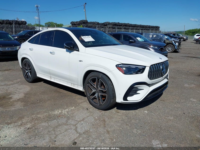 2025 Mercedes-benz Amg gle coupe VIN 4JGFD6BB5SB373554 IAAI salvage auction — INTERIOR BURN, Salvage (Pennsylvania), sold $30,550 on 2026-07-20 (photo 1)