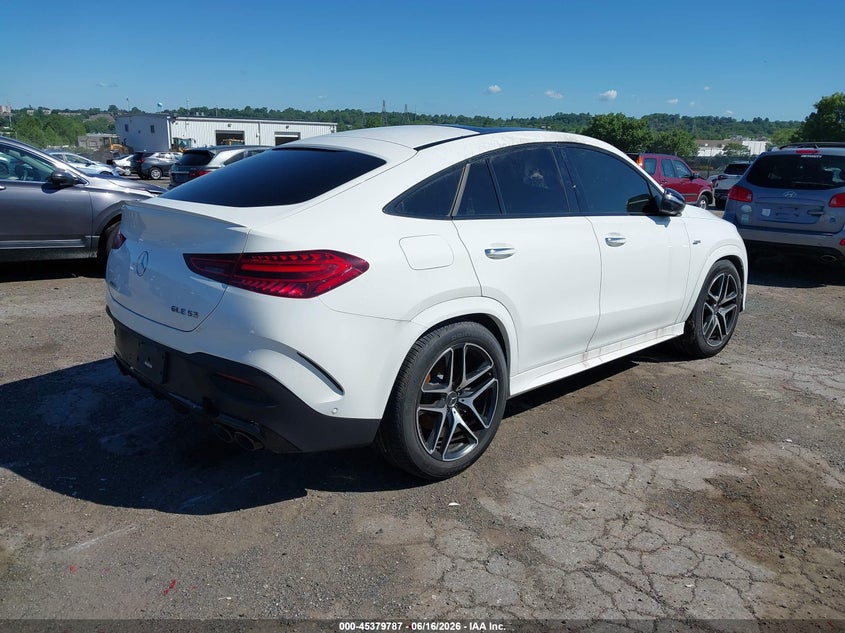 2025 Mercedes-benz Amg gle coupe VIN 4JGFD6BB5SB373554 IAAI salvage auction — INTERIOR BURN, Salvage (Pennsylvania), sold $30,550 on 2026-07-20 (photo 4)