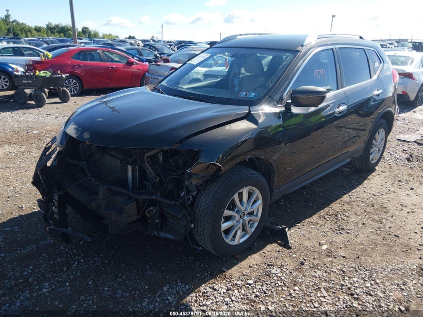 2017 Nissan Rogue VIN KNMAT2MV1HP513855 IAAI salvage auction — LEFT FRONT, Salvage (Pennsylvania), sold $350 on 2026-07-22 (photo 2)
