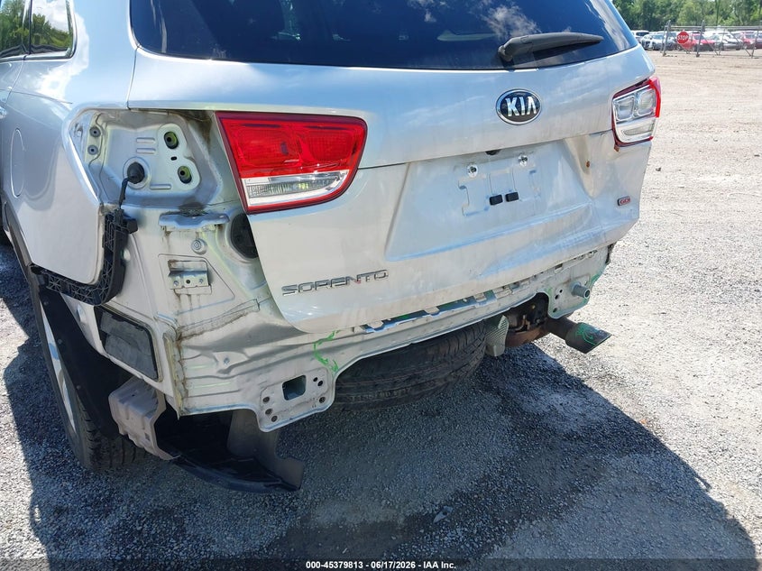2017 Kia Sorento VIN 5XYPGDA31HG298655 IAAI salvage auction — REAR END, Salvage (Ohio), sold $2,500 on 2026-07-06 (photo 6)