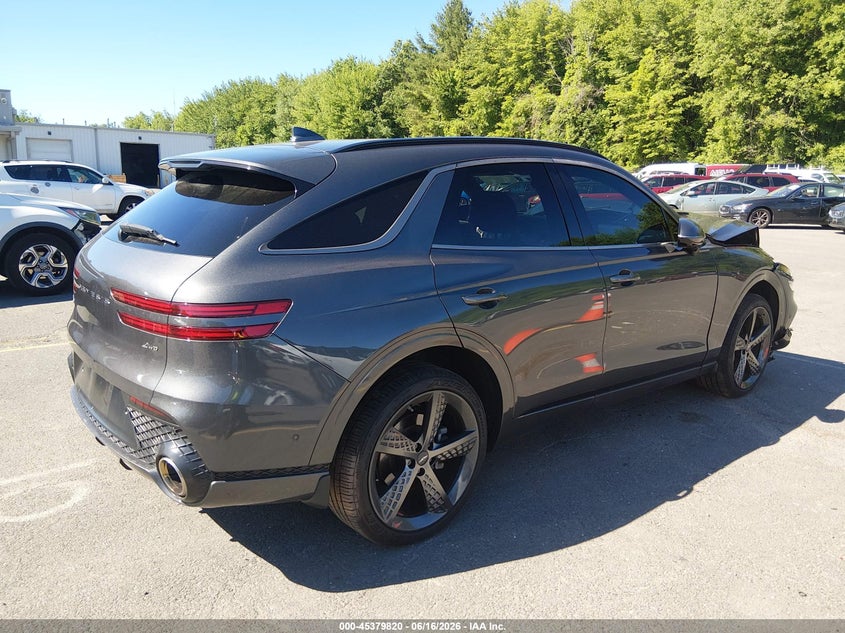 2022 Genesis Gv70 VIN KMUMADTB7NU045615 IAAI salvage auction — FRONT END, Salvage (Connecticut), sold $6,300 on 2026-07-23 (photo 4)